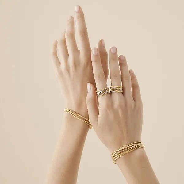 Vòng tay vàng Marco Bicego Marrakech BG848 Y 01