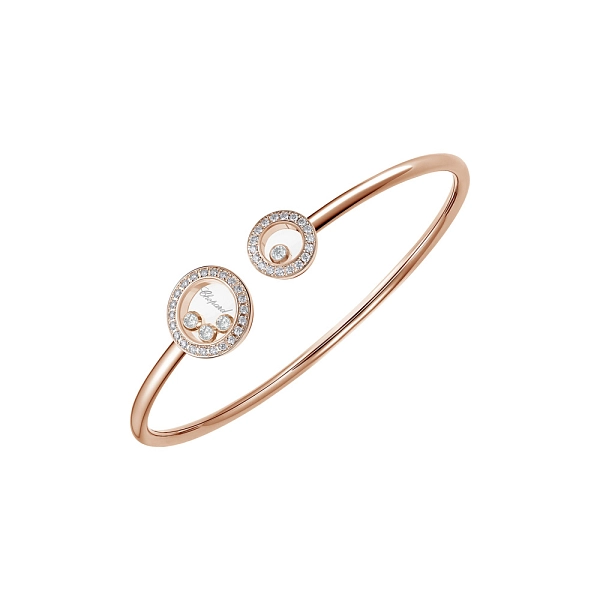 Vòng tay Chopard Happy Diamonds vàng 85A618-5202