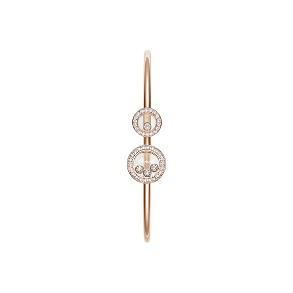 Vòng tay Chopard Happy Diamonds vàng 85A618-5202