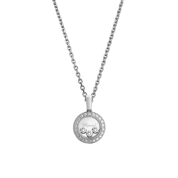 Mặt dây chuyền vàng Chopard Happy Diamonds 79A018-1201