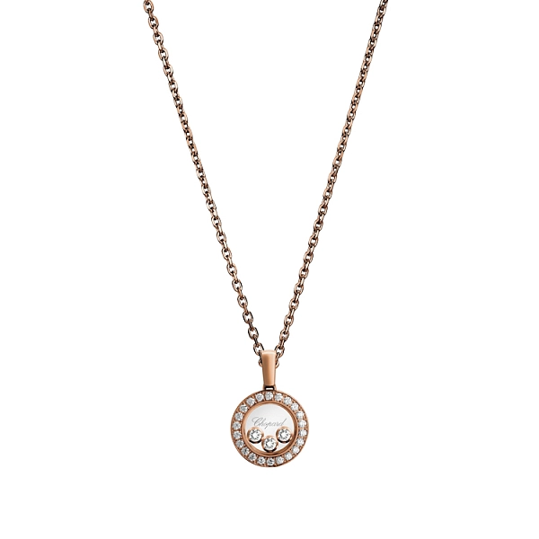 Mặt dây chuyền vàng Chopard Happy Diamonds 79A018-5201