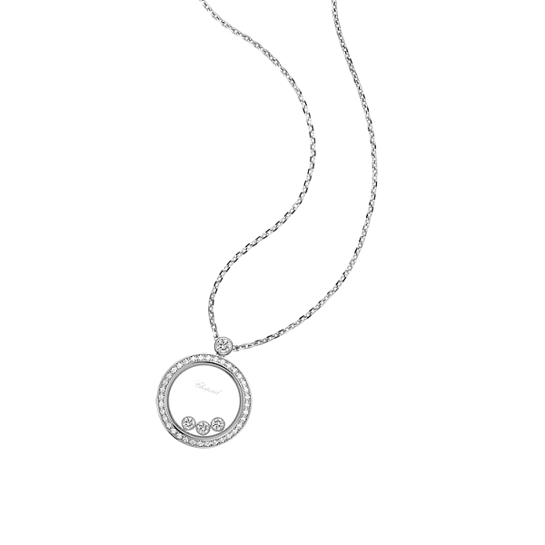 Vòng cổ Chopard Happy Diamonds bằng vàng 793929-1301