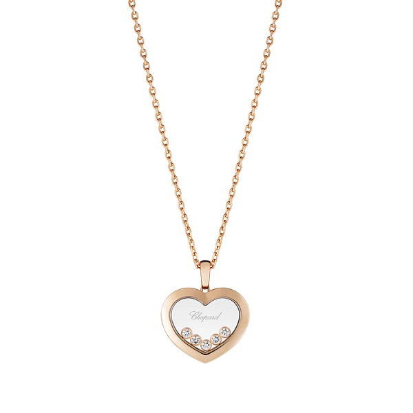 Vòng cổ Chopard Happy Diamonds bằng vàng 79A038-5001
