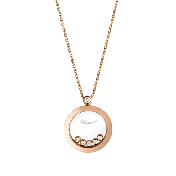 Vòng cổ vàng Chopard Happy Diamonds 799434-5001