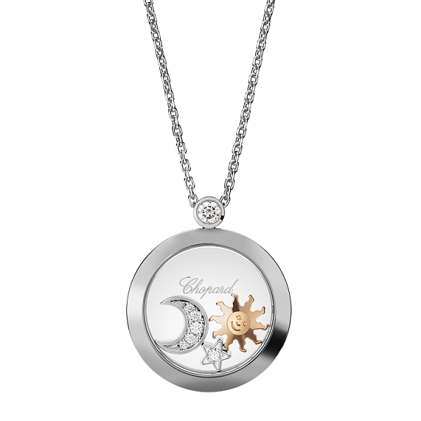 Mặt dây chuyền vàng Chopard Happy Diamonds 799434-1201