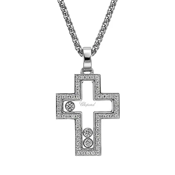 Mặt dây chuyền vàng Chopard Happy Diamonds 794055-1001