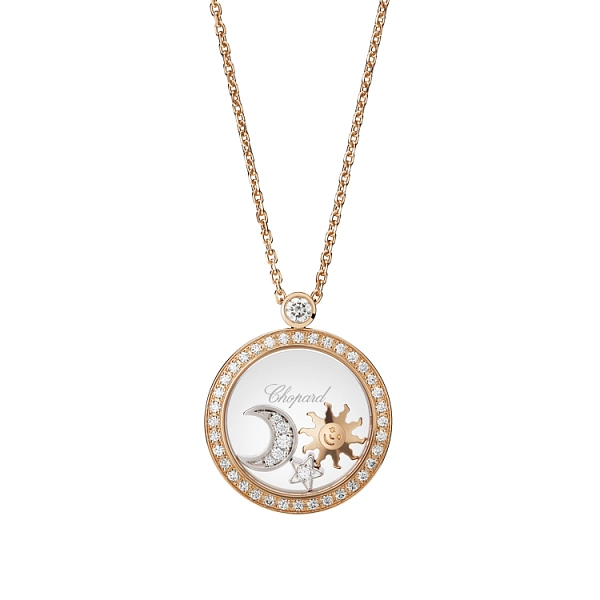Mặt dây chuyền vàng Chopard Happy Diamonds 799434-5401