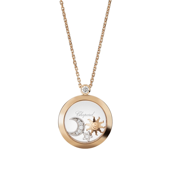 Vòng cổ vàng Chopard Happy Diamonds 799434-5201