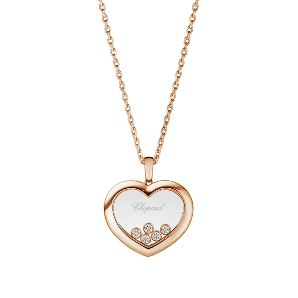 Mặt dây chuyền vàng Chopard Happy Diamonds 79A039-5001