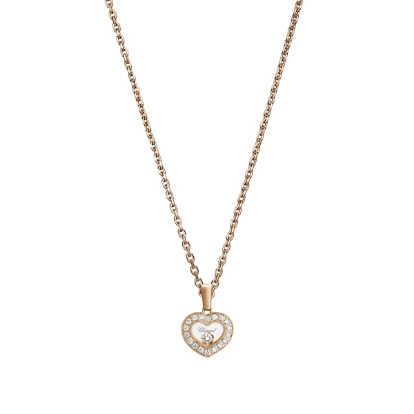 Mặt dây chuyền vàng Chopard Happy Diamonds 79A054-5201