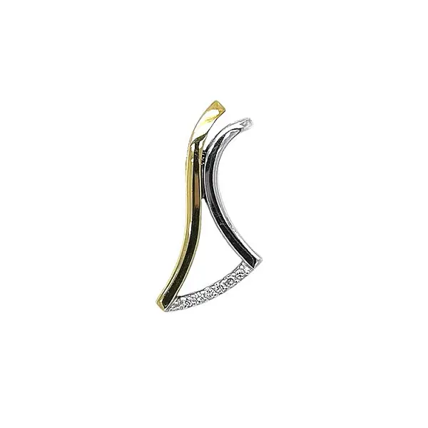 Mặt dây chuyền vàng đính kim cương