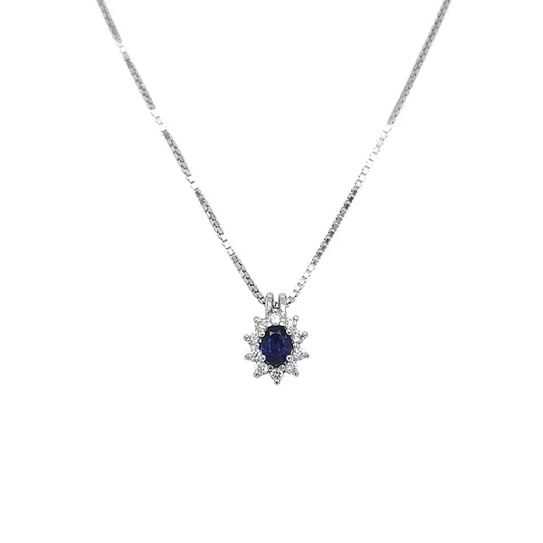 Mặt dây chuyền vàng đính ngọc bích và kim cương