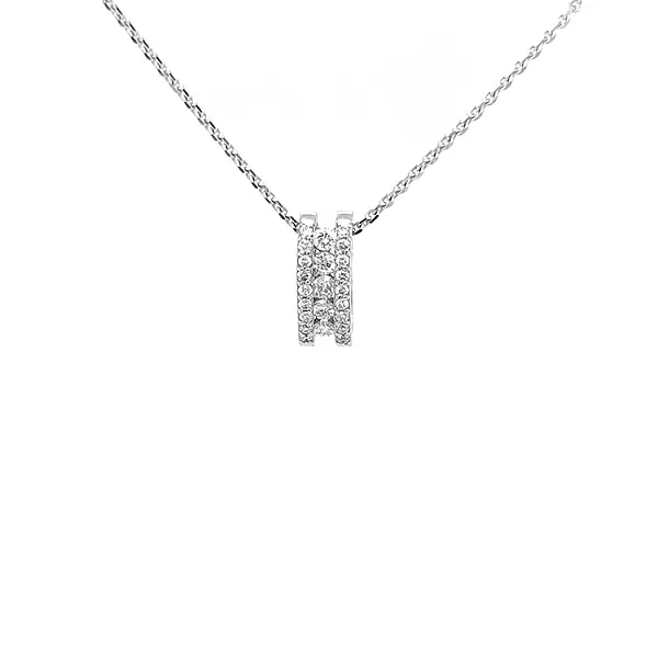 Mặt dây chuyền vàng đính kim cương