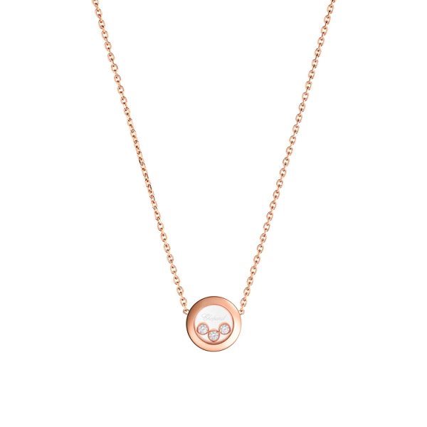 Vòng cổ Chopard Happy Diamonds bằng vàng 81A018-5001