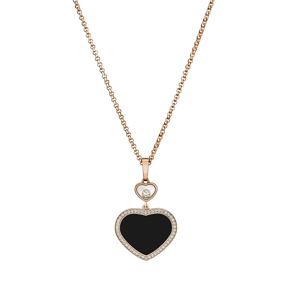 Mặt dây chuyền vàng Chopard Happy Hearts 79A074-5201