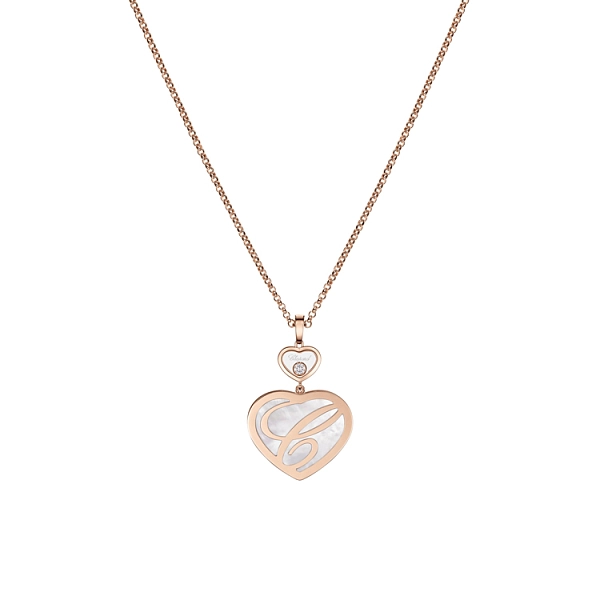 Mặt dây chuyền vàng Chopard Happy Hearts 79A075-5301