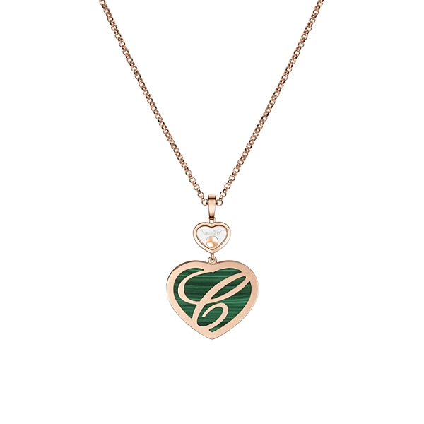 Mặt dây chuyền vàng Chopard Happy Hearts 79A075-5151
