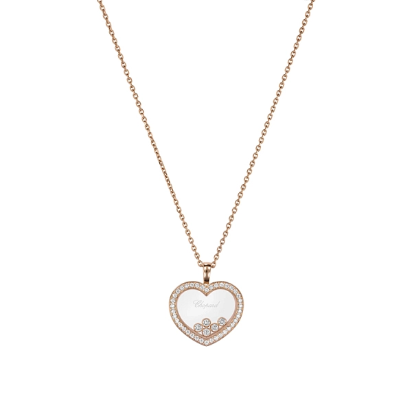 Mặt dây chuyền vàng Chopard Happy Diamonds 79A039-5201