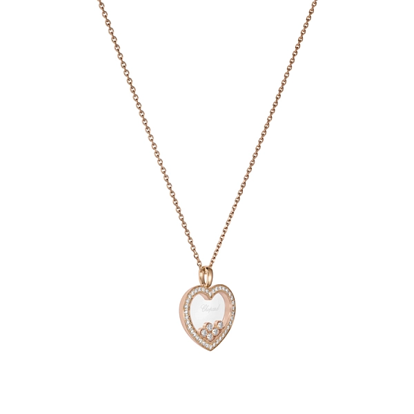 Mặt dây chuyền vàng Chopard Happy Diamonds 79A039-5201