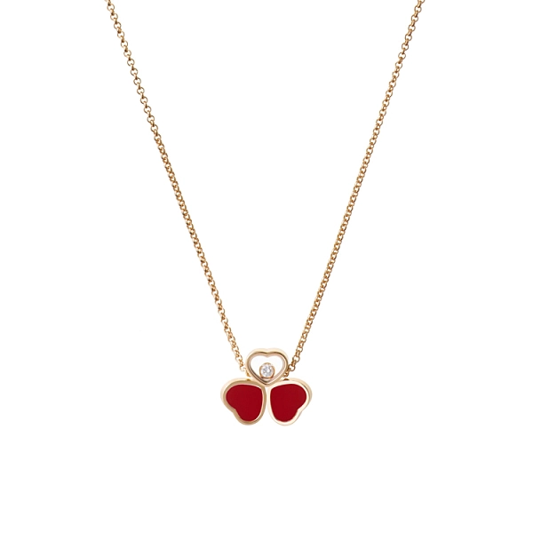Vòng cổ Chopard Happy Hearts bằng vàng 81A083-5811