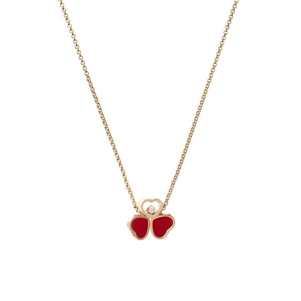 Vòng cổ Chopard Happy Hearts bằng vàng 81A083-5811