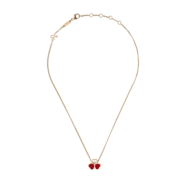 Vòng cổ Chopard Happy Hearts bằng vàng 81A083-5811