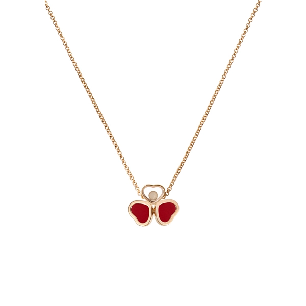 Vòng cổ Chopard Happy Hearts bằng vàng 81A083-5811