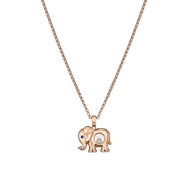Mặt dây chuyền vàng Chopard Happy Diamonds Hình voi 79A189-5001