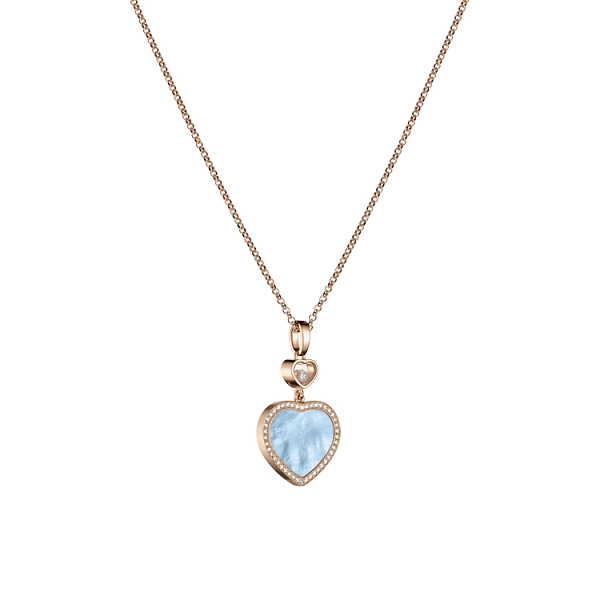Mặt dây chuyền vàng Chopard Happy Hearts 79A074-5340