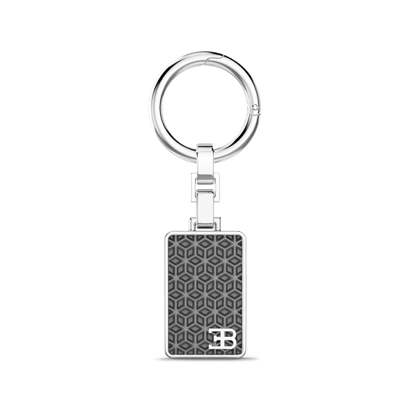 Chìa khóa xe Bugatti bằng bạc Zancan với da P001