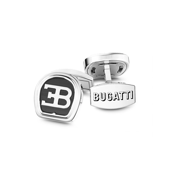 Khuy măng sét bạc Zancan Bugatti G002