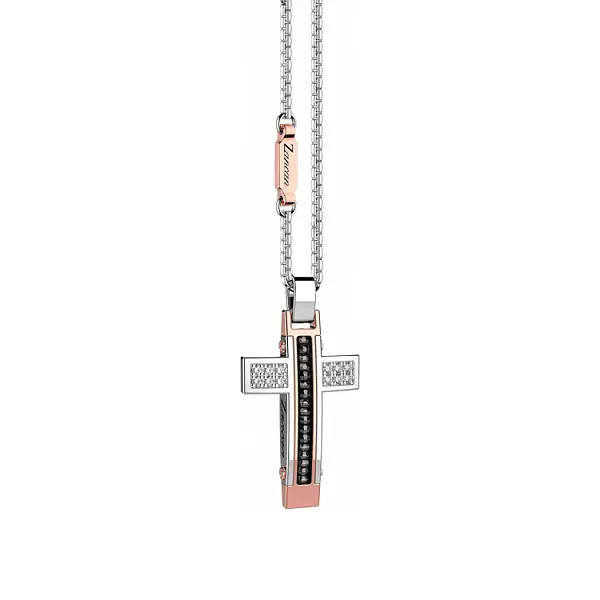 Mặt dây chuyền vàng hình thánh giá Zancan EC807BR60