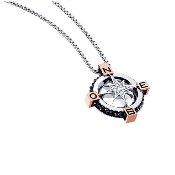 Mặt dây chuyền vàng Zancan Black Magic EC245RB60