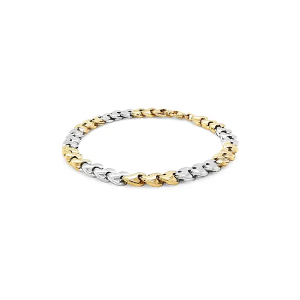 Vòng tay vàng kết hợp