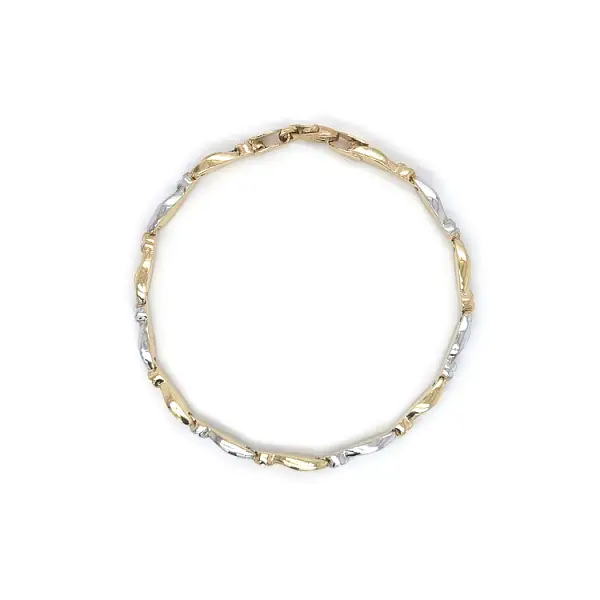 Vòng tay nữ làm từ vàng kết hợp