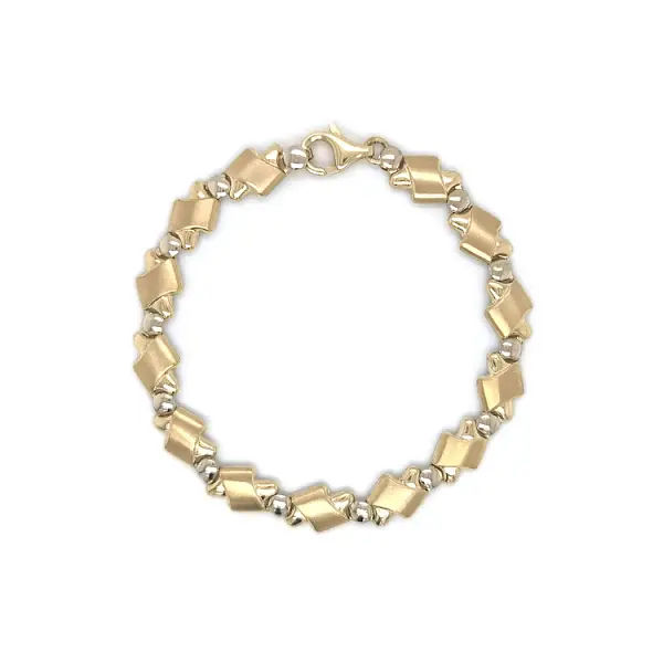 Vòng tay vàng kết hợp