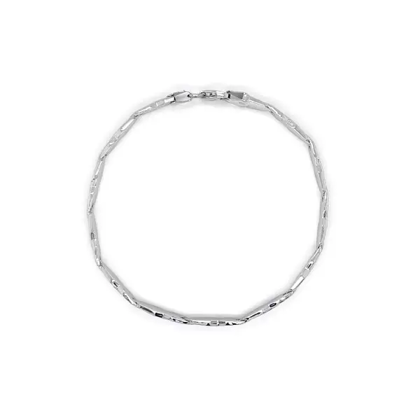 Vòng tay vàng trắng