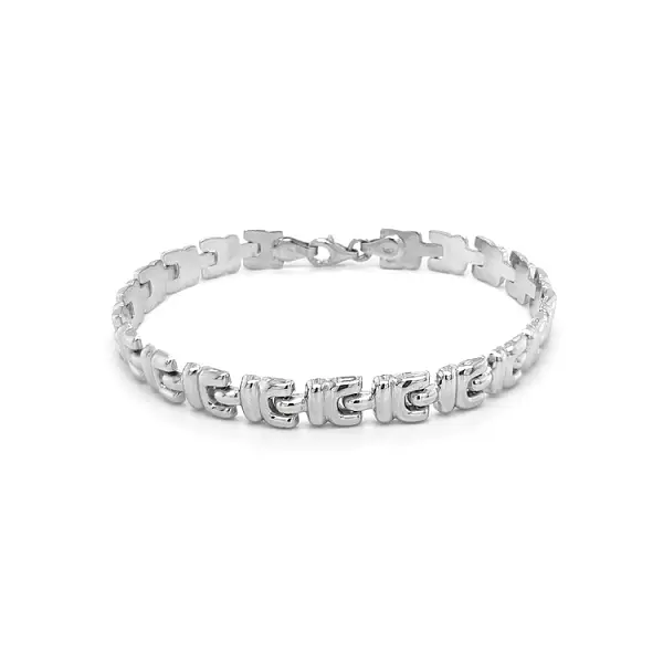 Vòng tay vàng trắng