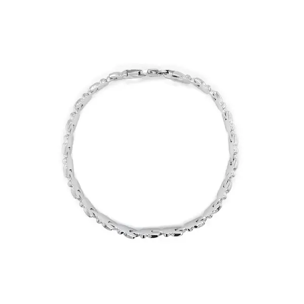 Vòng tay vàng trắng