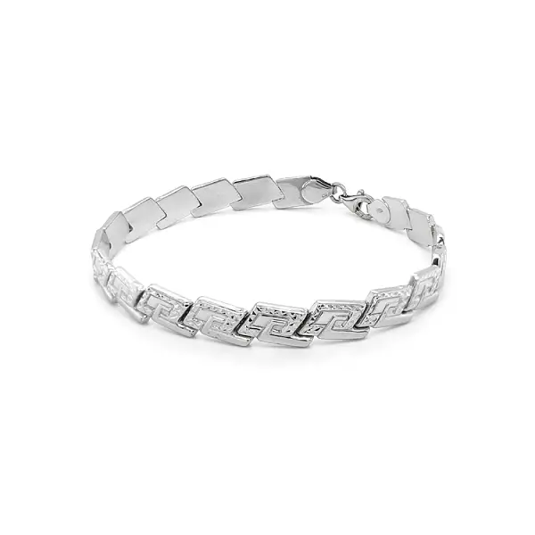 Vòng tay vàng trắng