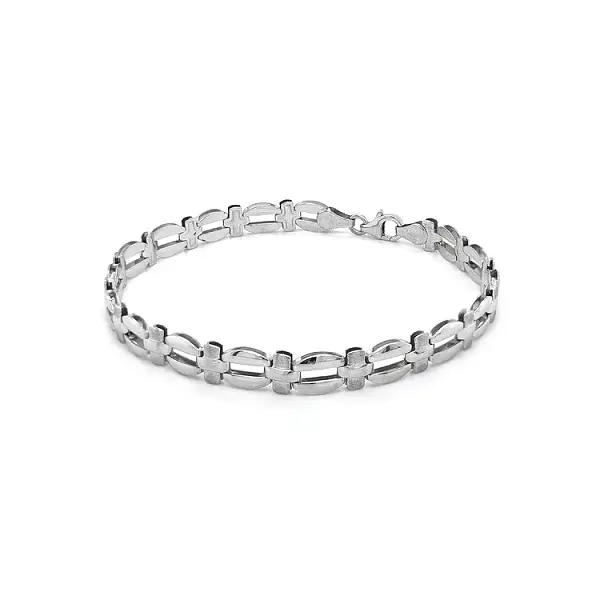 Vòng tay vàng trắng