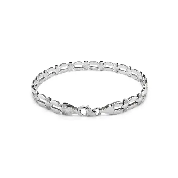 Vòng tay vàng trắng