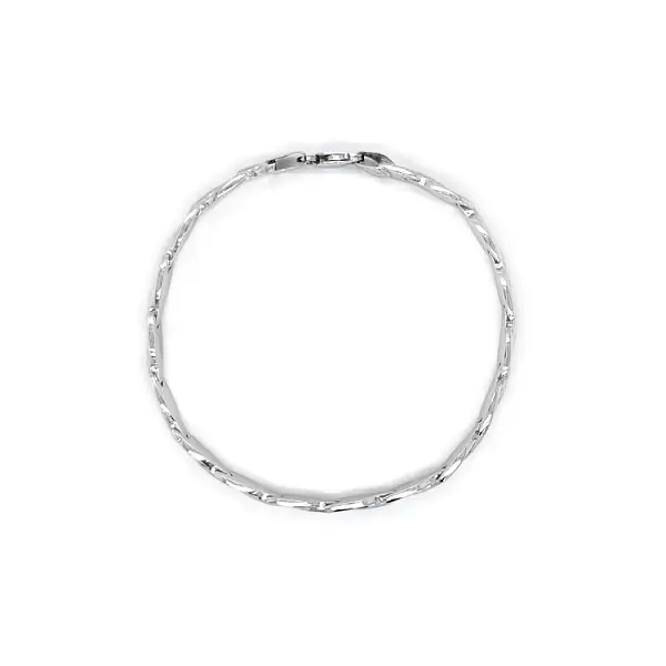 Vòng tay vàng trắng