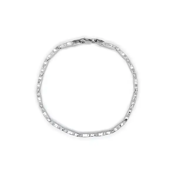 Vòng tay vàng trắng