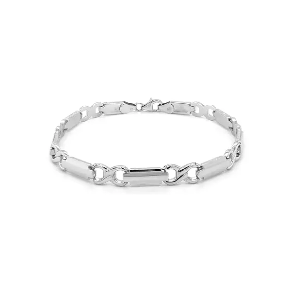 Vòng tay vàng trắng