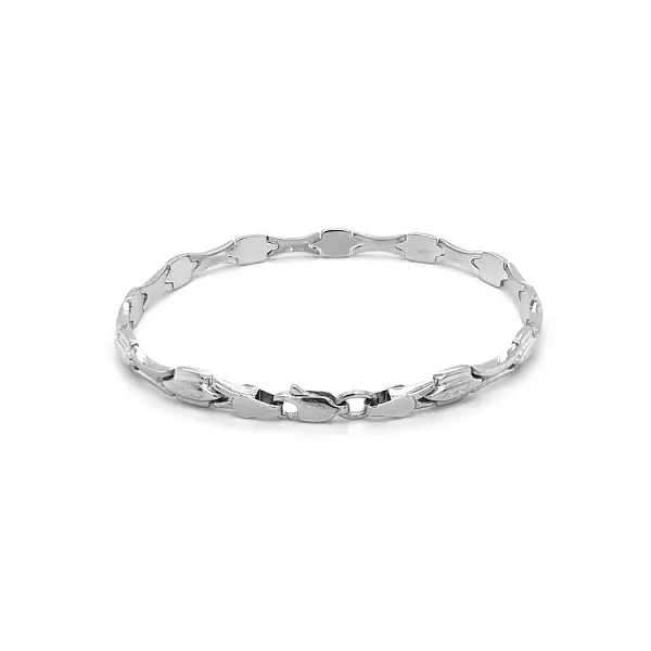 Vòng tay vàng trắng