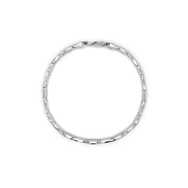 Vòng tay vàng trắng