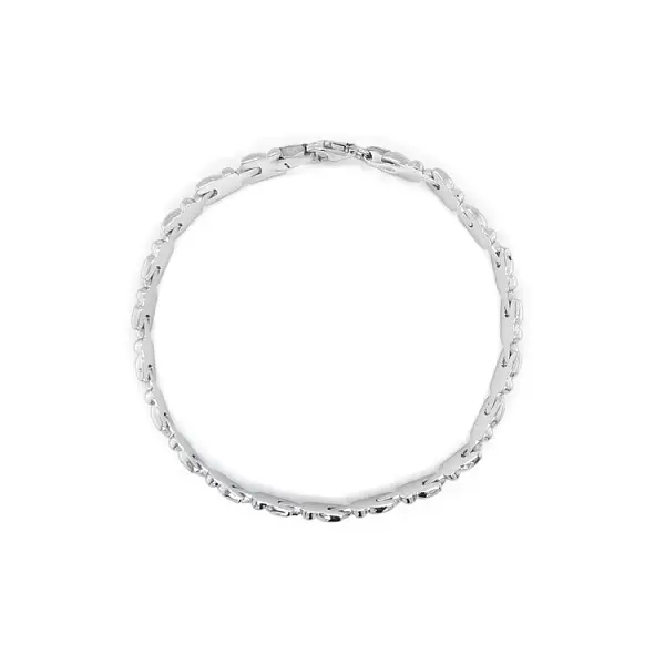 Vòng tay vàng trắng