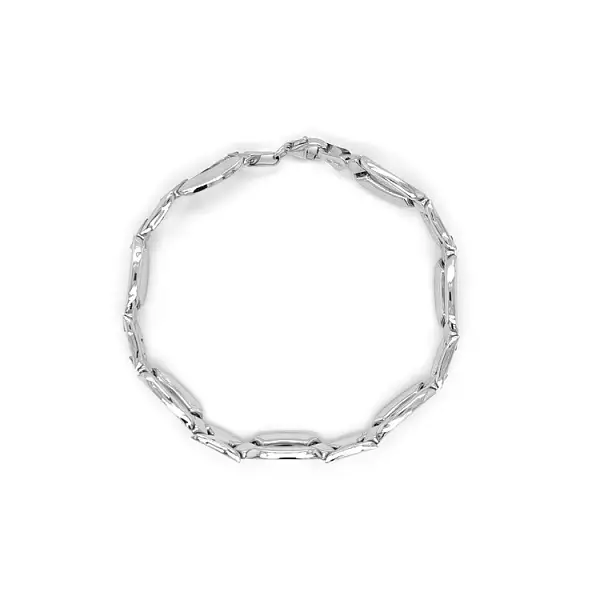 Vòng tay vàng trắng