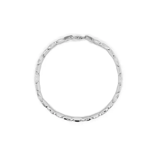 Vòng tay vàng trắng